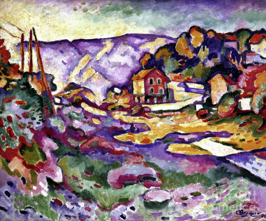Lestaque Photograph by Georges Braque