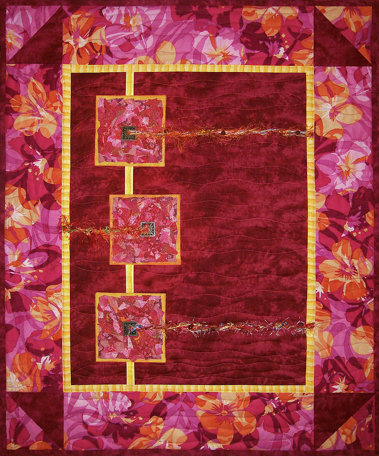 Let a Hundred Flowers Bloom Tapestry - Textile by Pam Geisel