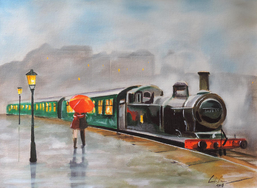 rainy day paintings - Gordon Bruce art