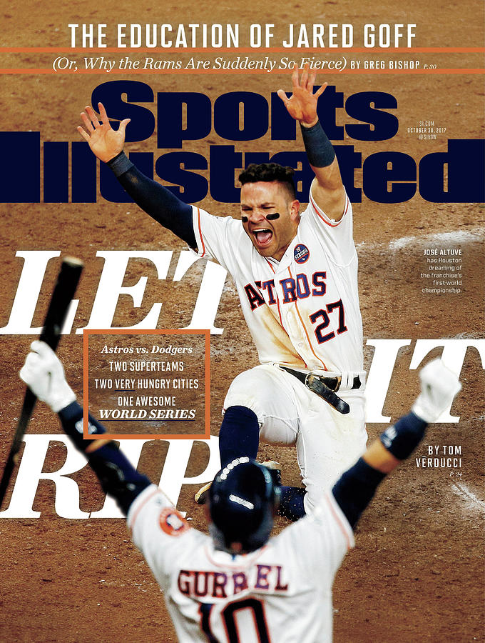 Let It Rip 2017 World Series Preview Issue Sports Illustrated Cover Photograph by Sports Illustrated