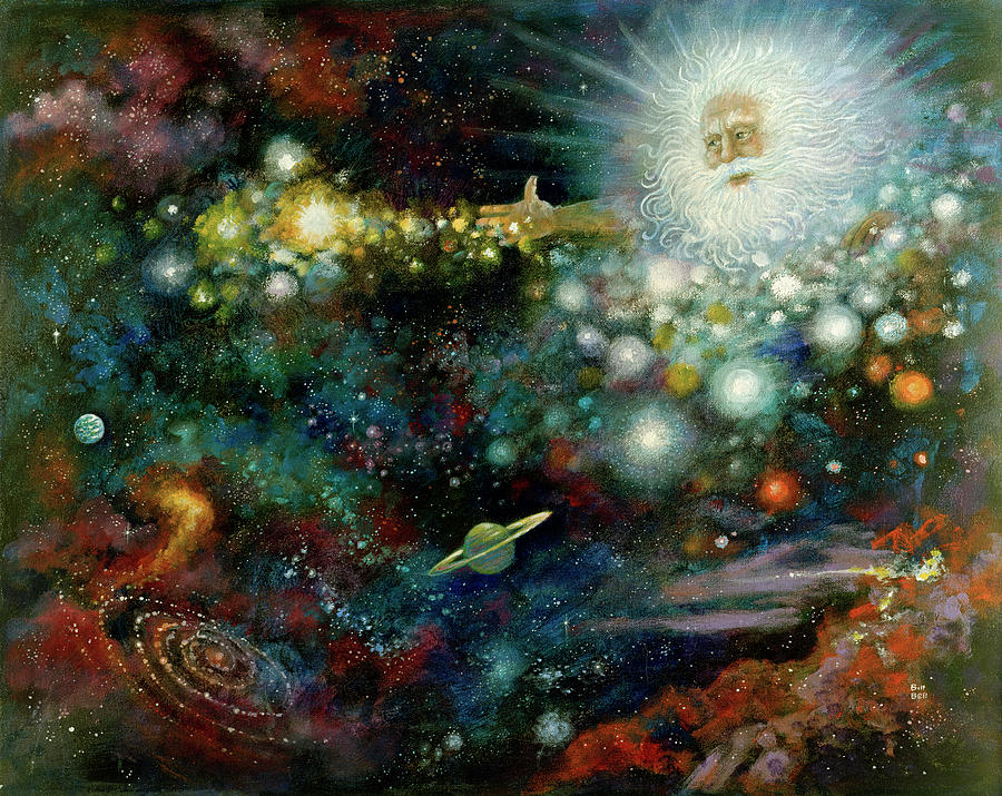 Fantasy Painting - Let There Be Light by Bill Bell