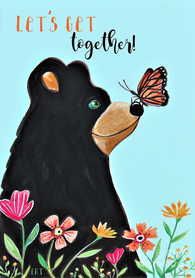 Lets Get Together  Painting by Elizabeth Robinette Tyndall