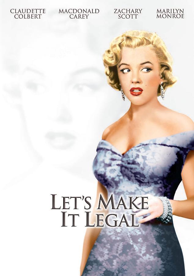 Movie Poster Photograph - Lets Make It Legal -1951-. by Album