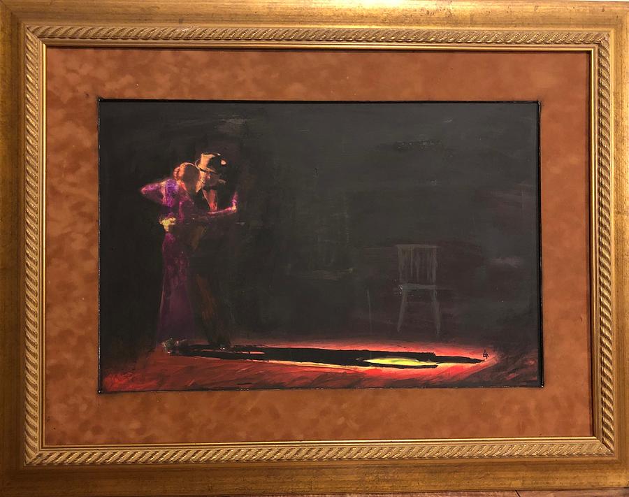 Lets tango Painting by Maria Iurescia