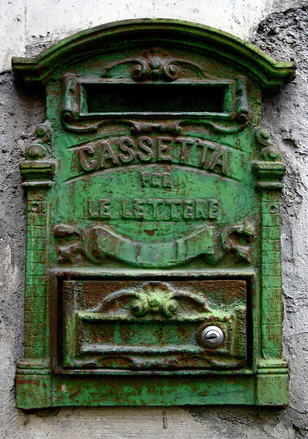 Letterbox in Naples Photograph by Jonathan Thompson