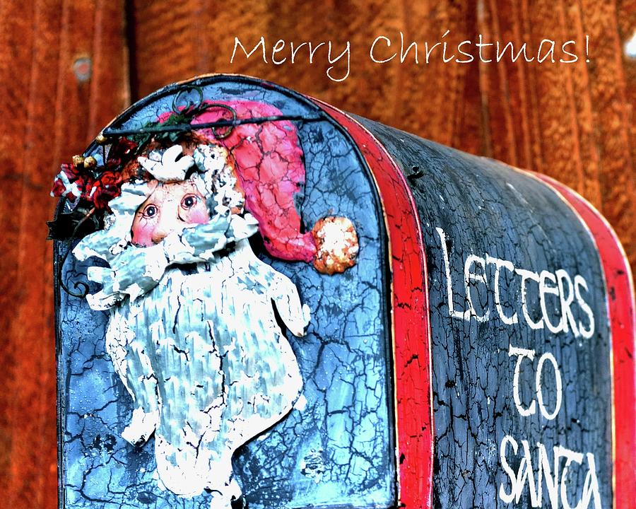 Letters To Santa Greeting Photograph by Jerry Sodorff