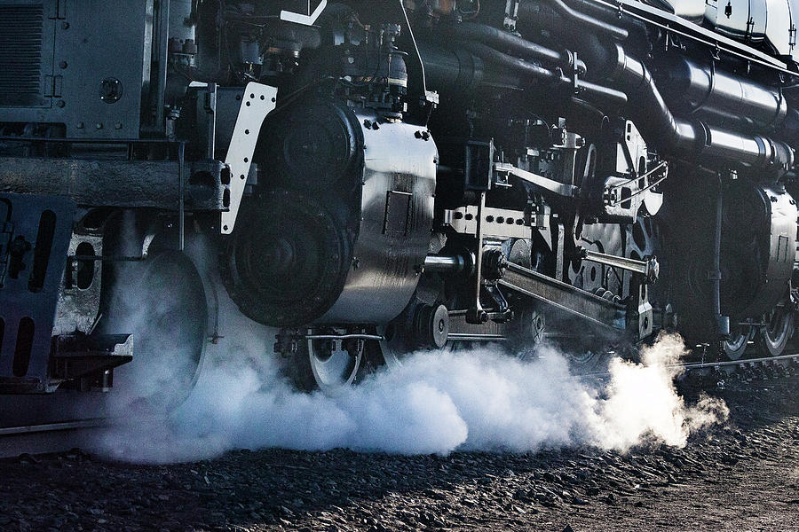 Letting Off Steam - Big Boy 4014 by Elaine Haberland Letting Off Steam - Big Boy 4014 by Elaine Haberland