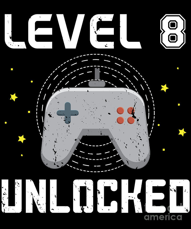 Level 39 Unlocked Funny Gaming Metal Print