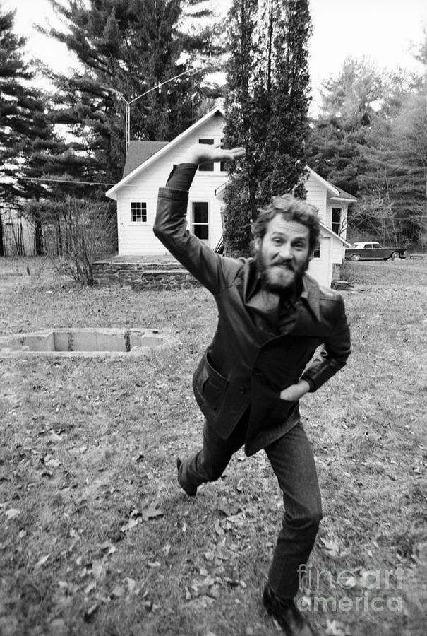Levon Helm In Woodstock Photograph by The Estate Of David Gahr