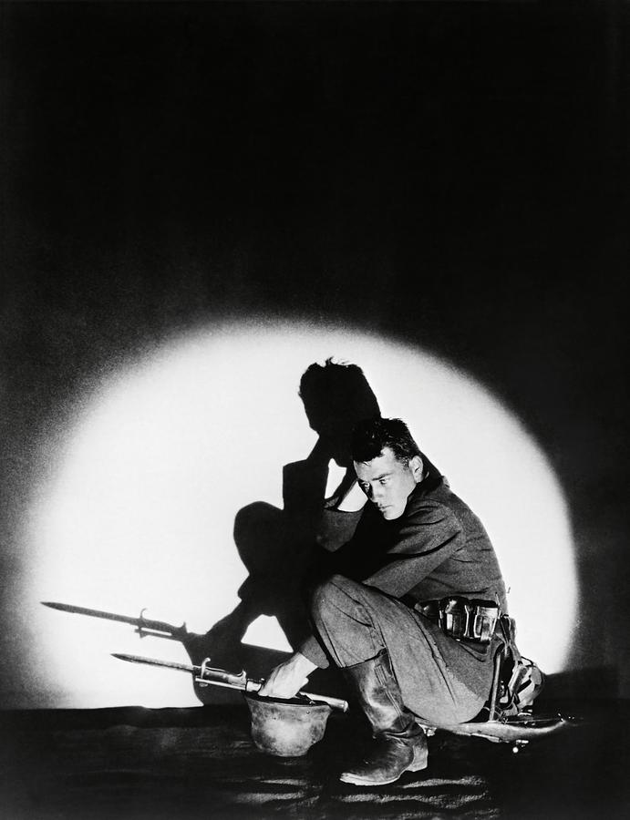 LEW AYRES in ALL QUIET ON THE WESTERN FRONT -1930-. Photograph by Album