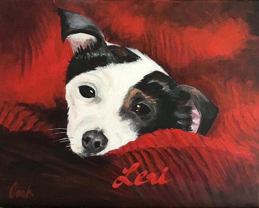 Lexi Painting by Michael Cook