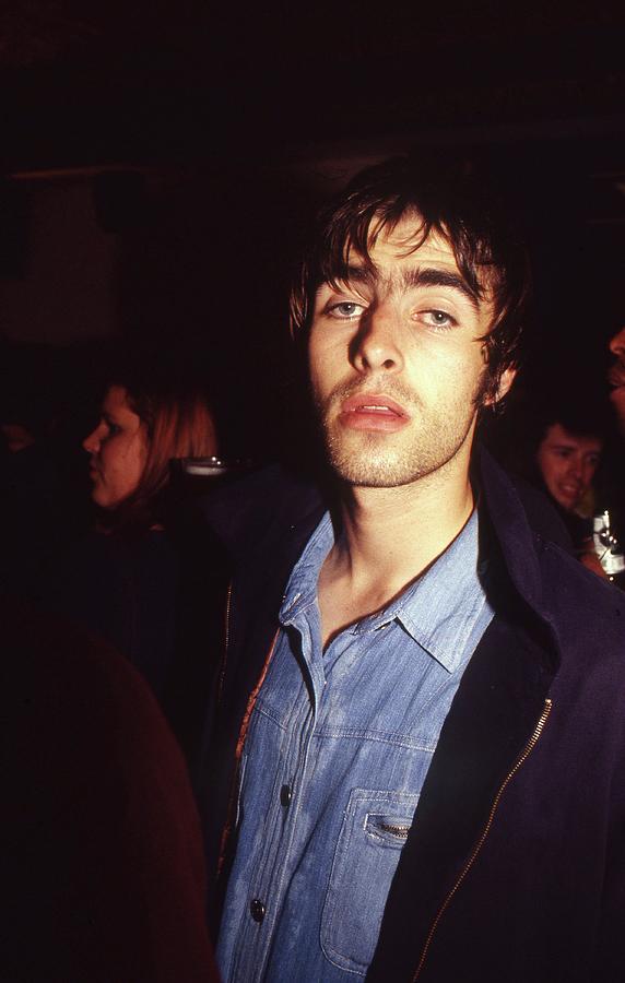 Liam Gallagher 1995 Photograph by Martyn Goodacre