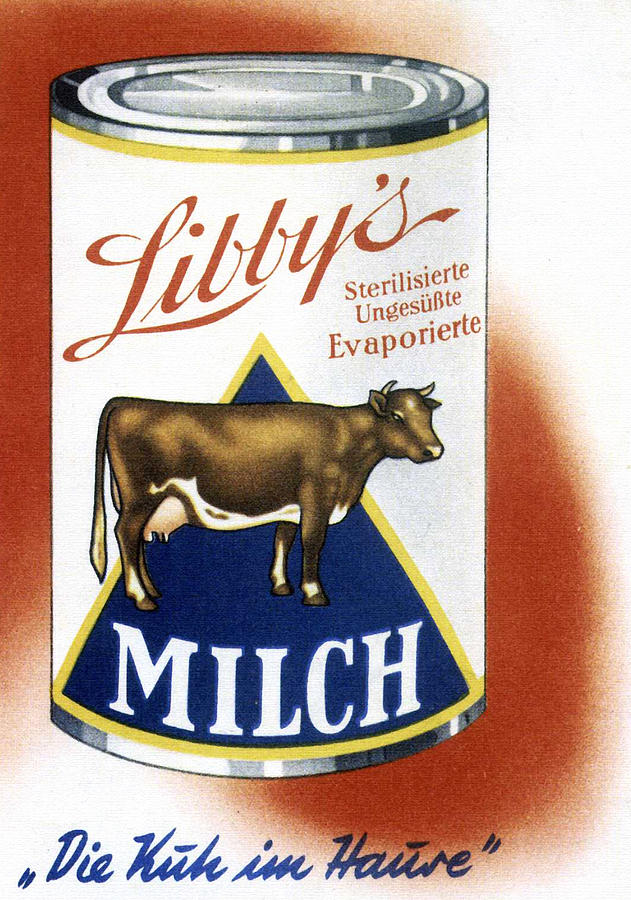 Libby Can of Evaporated Milk Painting by Libby