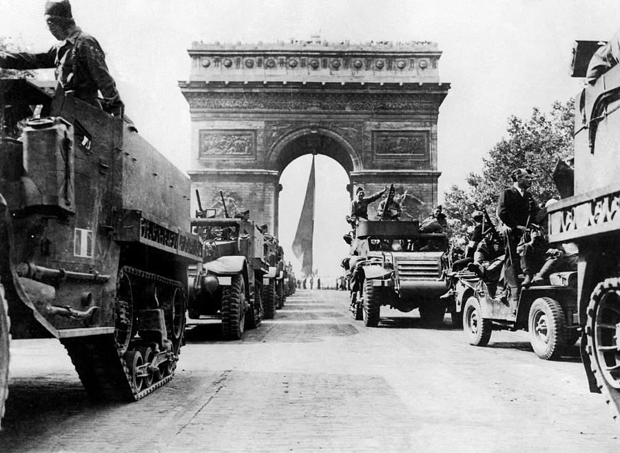 Liberation Of Paris, In 1944 Photograph by Keystone-france