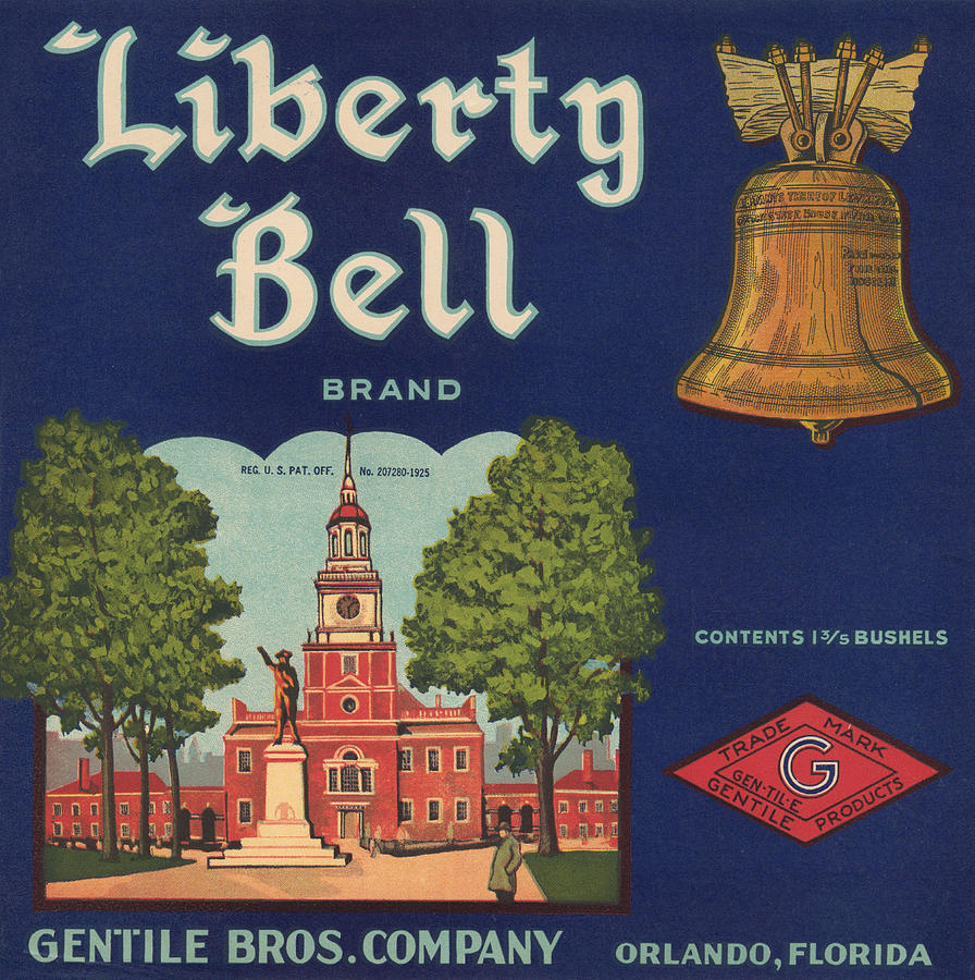 Liberty Bell Brand Painting by Unknown