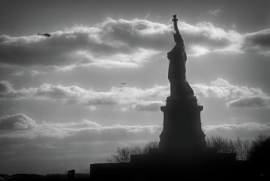 Liberty in B/W Photograph by Dyle Warren