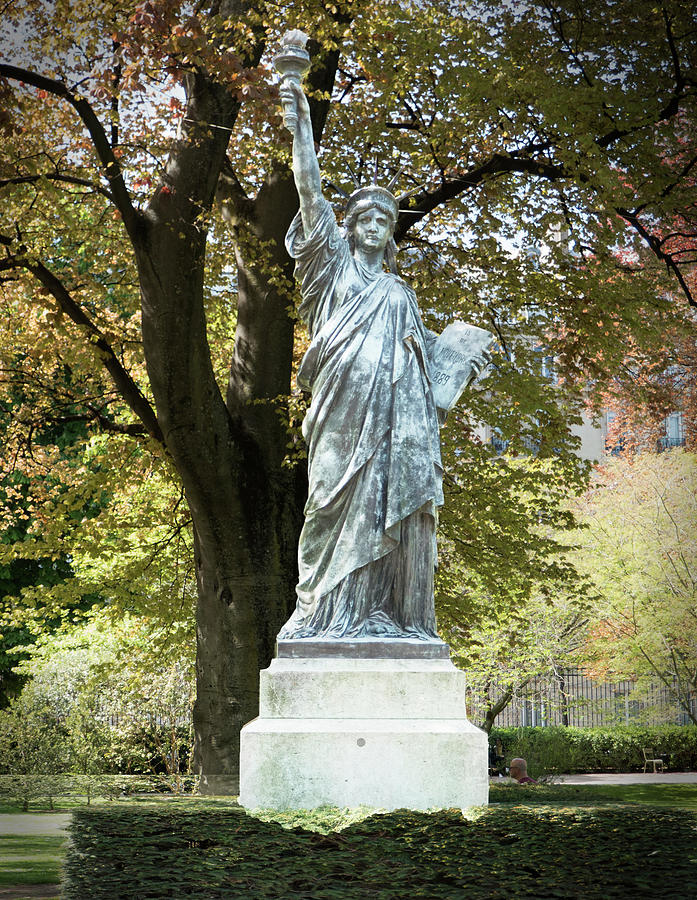 Liberty in the Garden Photograph by Jessica Levant