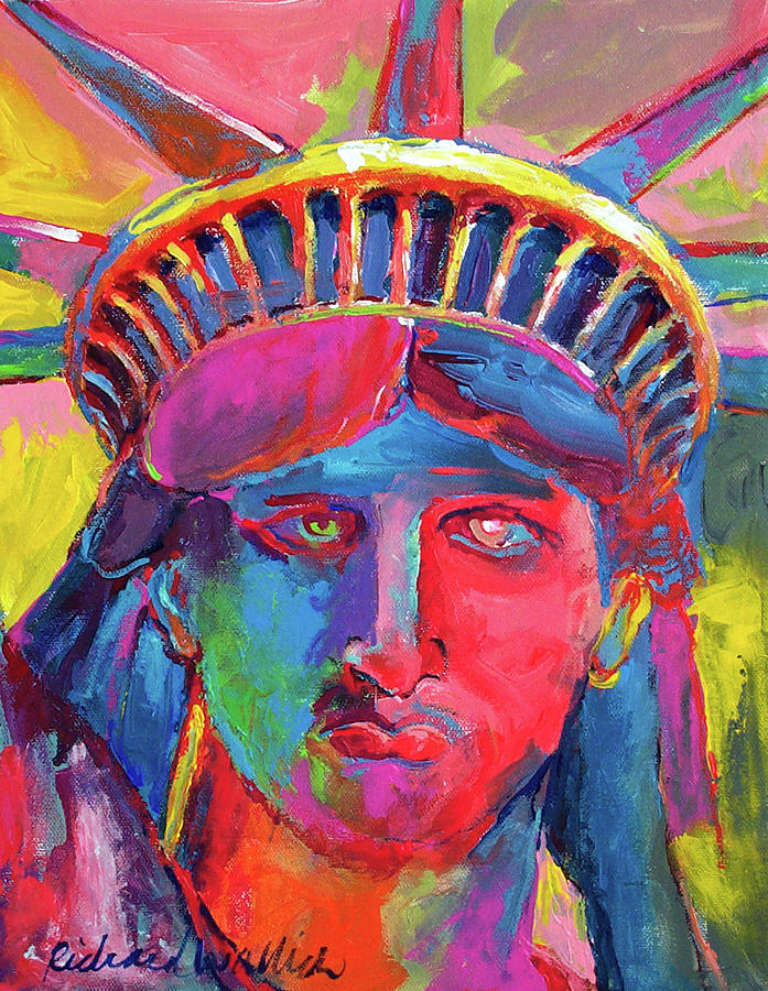 Liberty Painting by Richard Wallich - Fine Art America