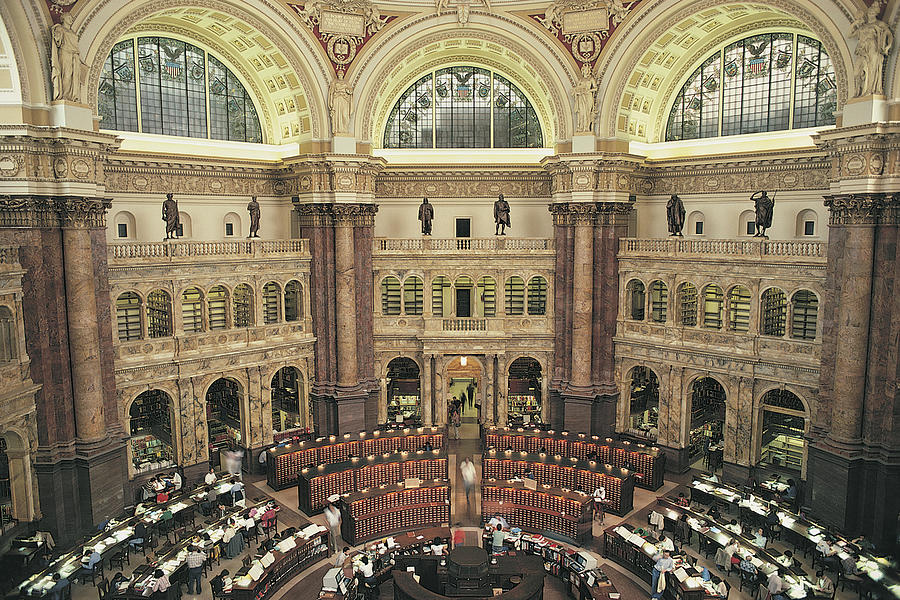 Library Of Congress Photograph by Comstock