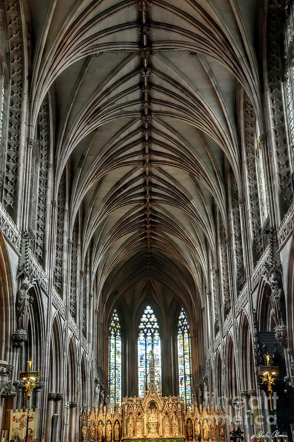 Lichfield Church Interior Photograph by Charles Abrams - Fine Art America