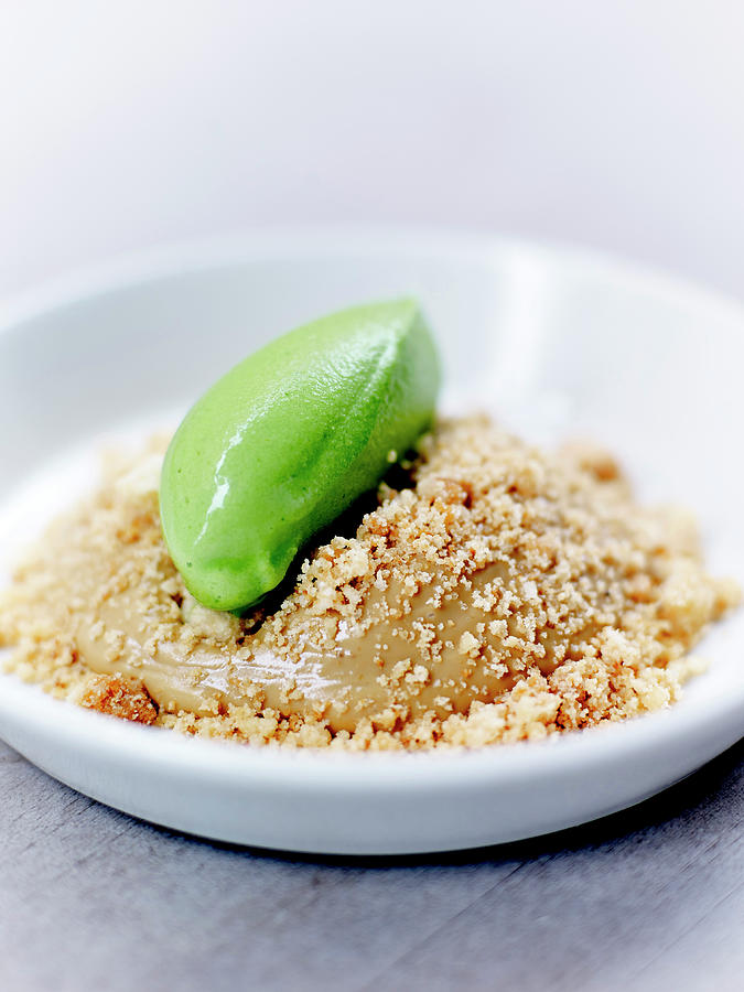 Licorice And Mint Creamy Crumble Photograph by Amiel