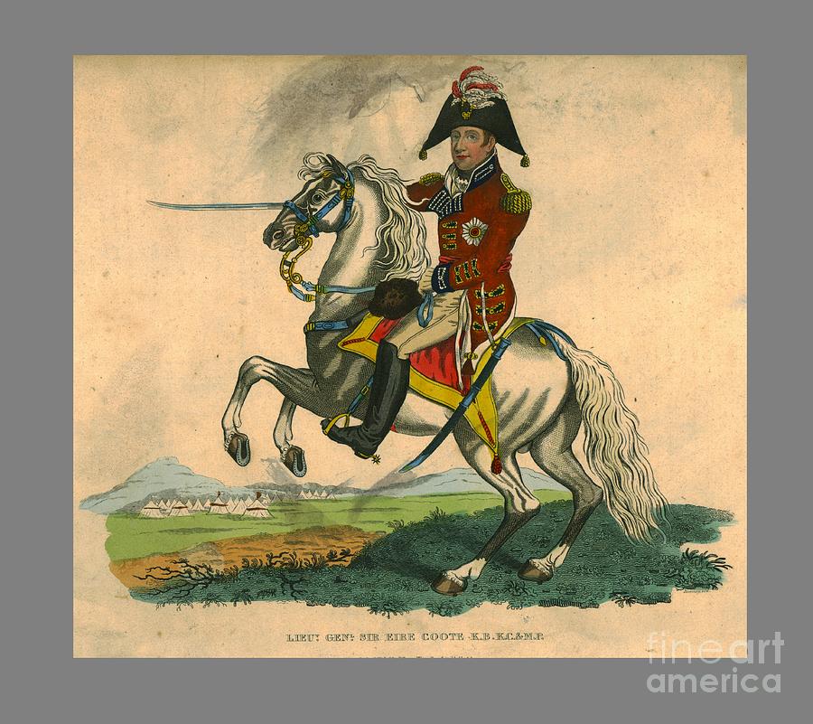 Lieut Genl Sir Eire Coote Kb Kc&mp Drawing by Print Collector