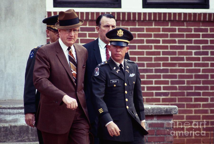 Lieutenant Calley Leaving Court Photograph by Bettmann Lieutenant Calley Leaving Court Photograph by Bettmann