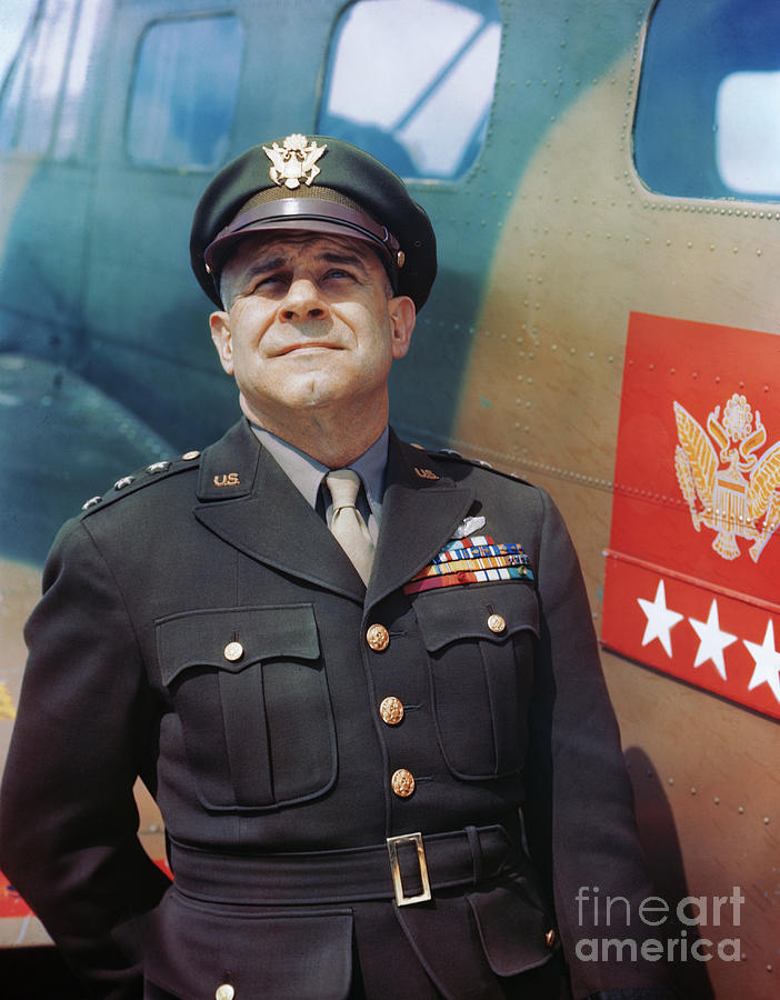 Portrait Photograph - Lieutenant General Jimmy Doolittle by Bettmann