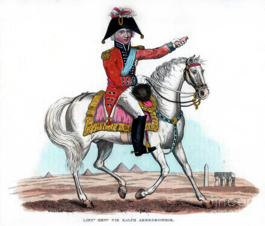 Lieutenant-general Sir Ralph Abercromby Drawing by Print Collector