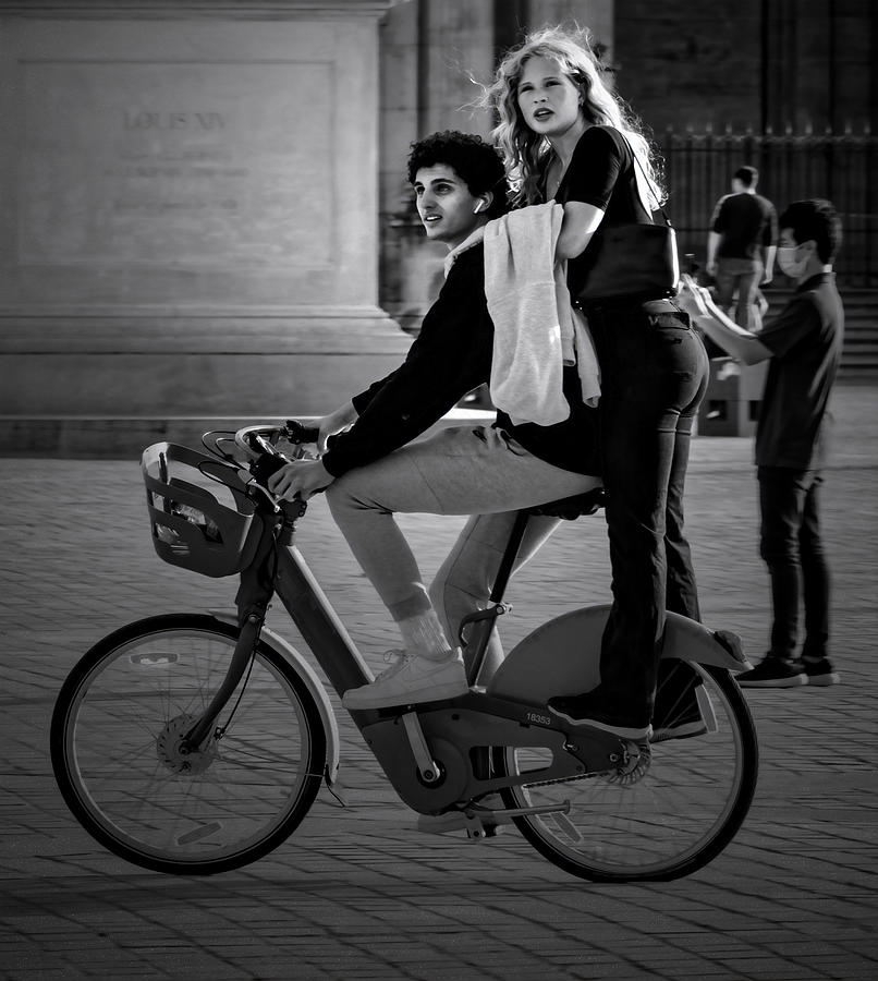Paris Photograph - Life Around The Louvre by Isabelle Dupont