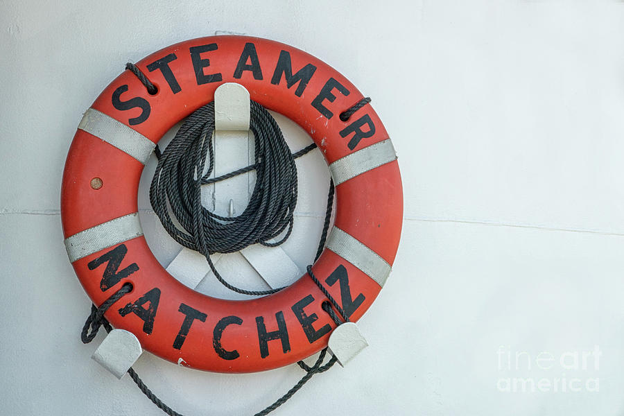 Life buoy on a ship Photograph by Patricia Hofmeester