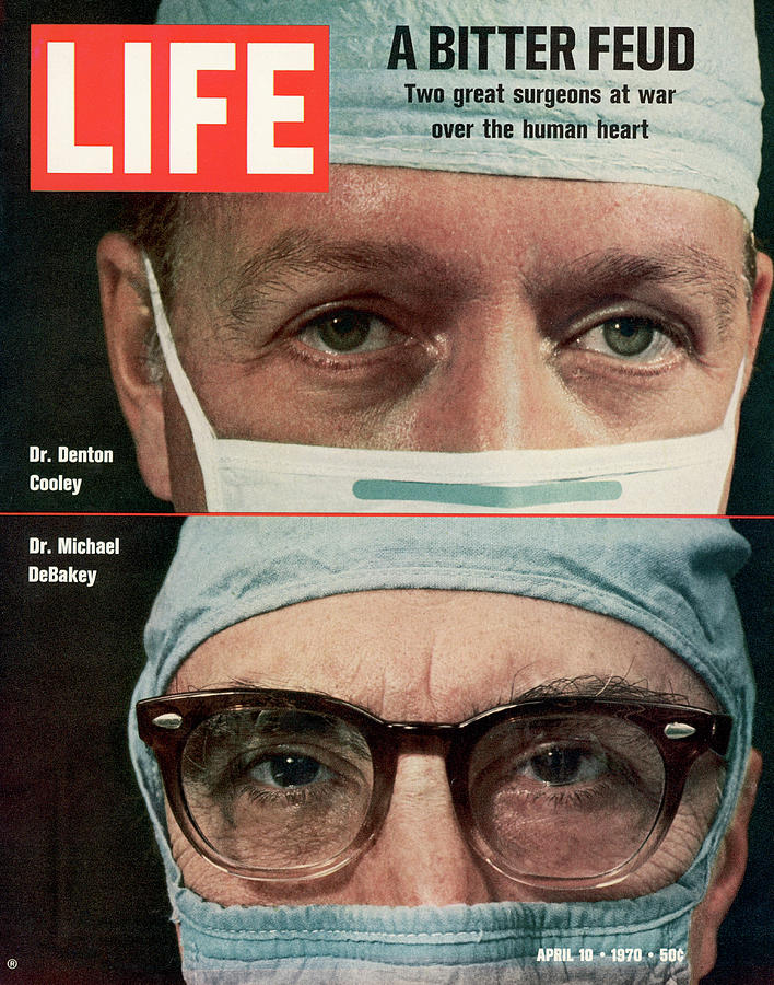Surgeons Photograph - LIFE Cover: April 10, 1970 by Ralph Morse