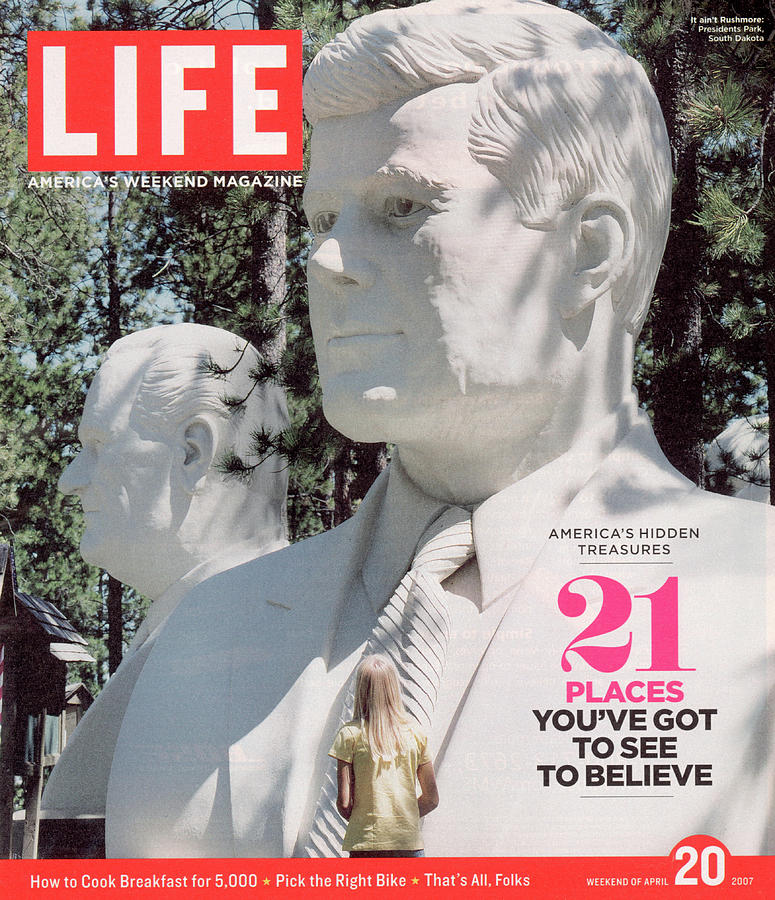 Lyndon Johnson Photograph - LIFE Cover: April 20, 2007 by Phillip Toledano