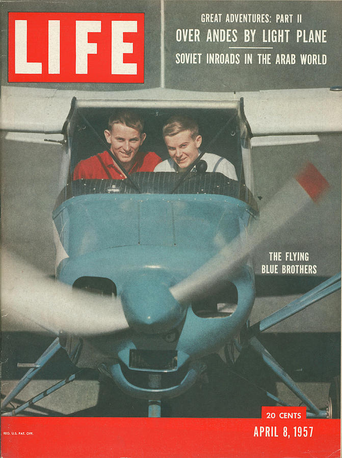 LIFE Cover: April 8, 1957 Photograph by Yale Joel