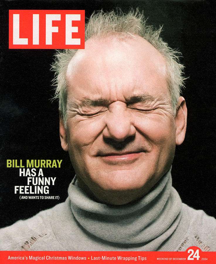 Bill Murray Photograph - LIFE Cover: December 24, 2004 by Karina Taira