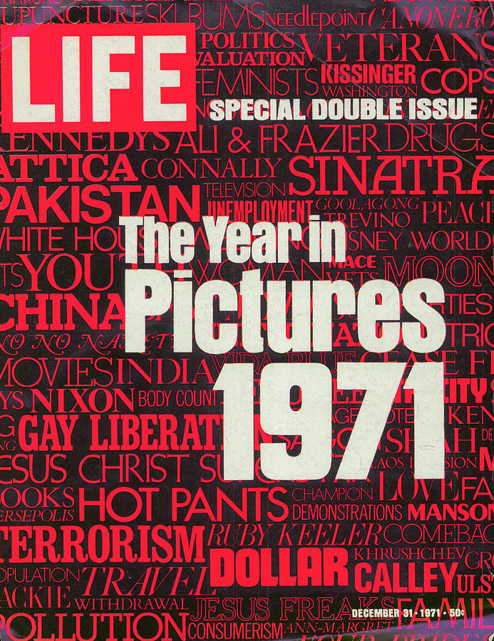 LIFE Cover: December 31, 1971 Photograph by Eugene Light