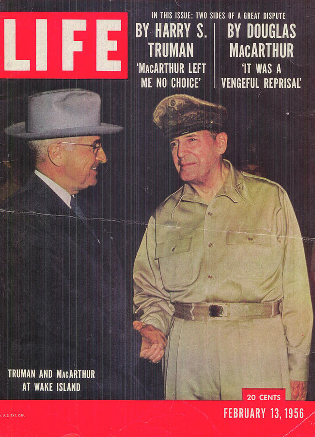 Harry S. Truman Photograph - LIFE Cover: February 13, 1956 by U.s. Dod
