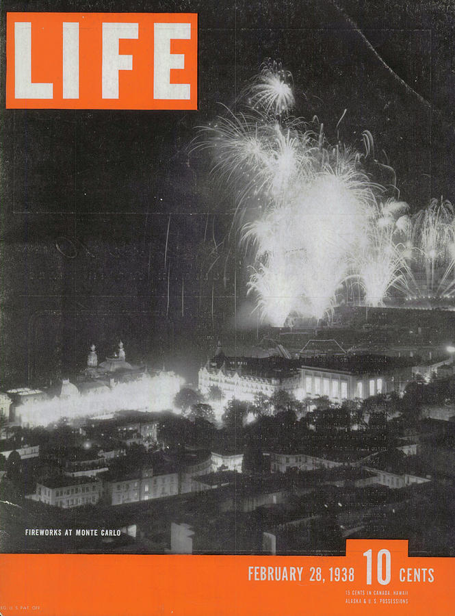 Fireworks Photograph - LIFE Cover: February 28, 1938 by Life