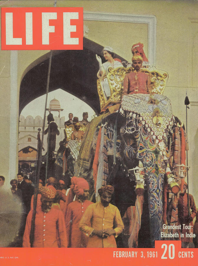Queen Elizabeth Ii Photograph - LIFE Cover: February 3, 1961 by Hank Walker