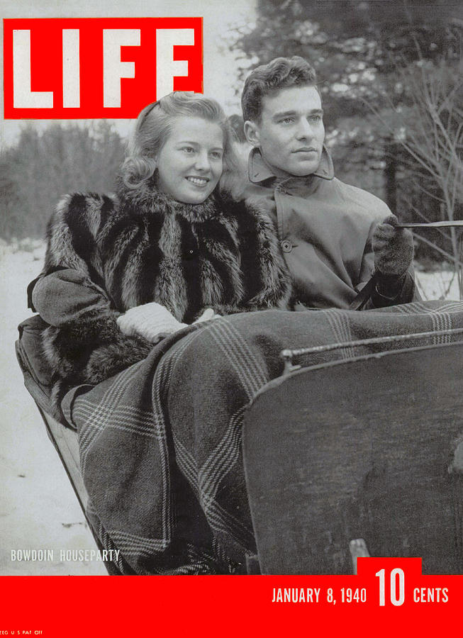 Winter Photograph - LIFE Cover: January 01, 1940 by Alfred Eisenstaedt