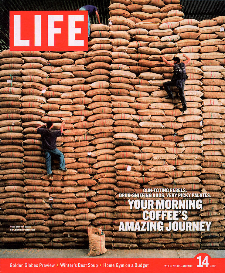 Coffee Photograph - LIFE Cover: January 14, 2005 by Livia Corona