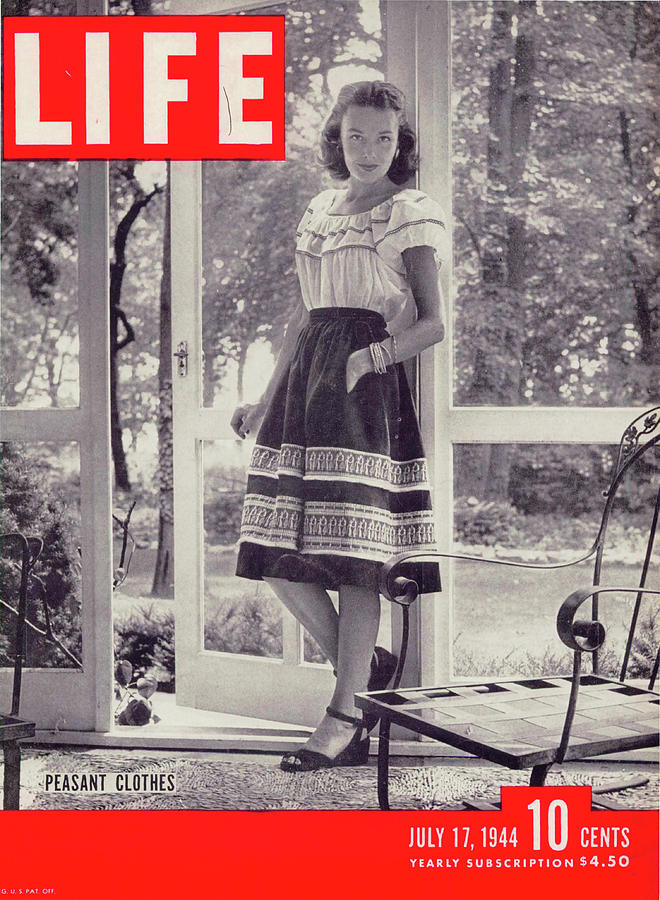 LIFE Cover: July 17, 1944 Photograph by Nina Leen