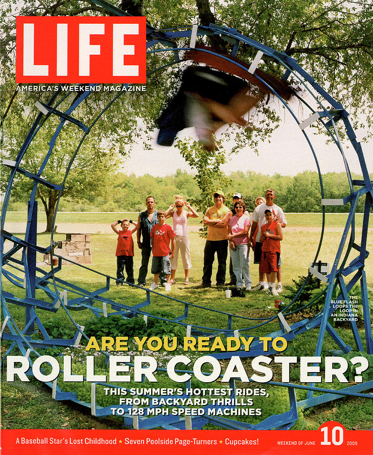 Roller Coaster Photograph - LIFE Cover: June 10, 2005 by Alex Tehrani
