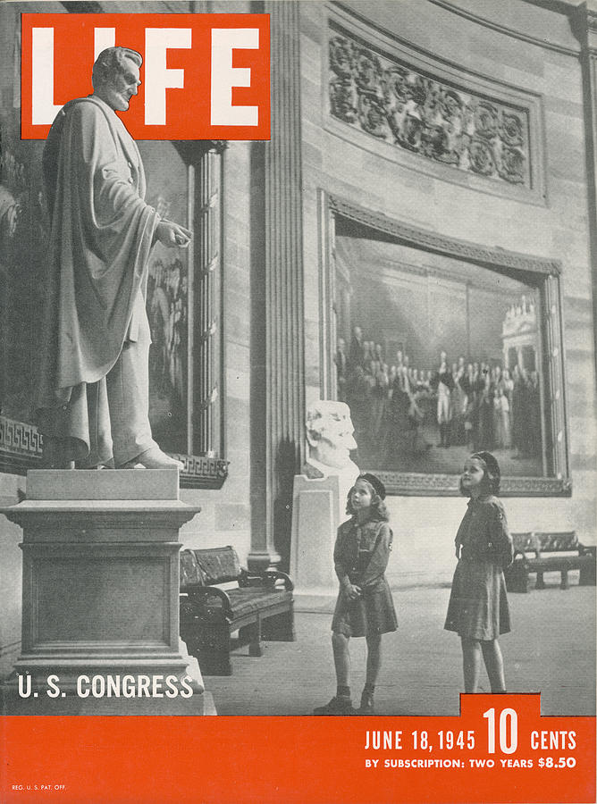 Washington D.c. Photograph - LIFE Cover: June 18, 1945 by Alfred Eisenstaedt