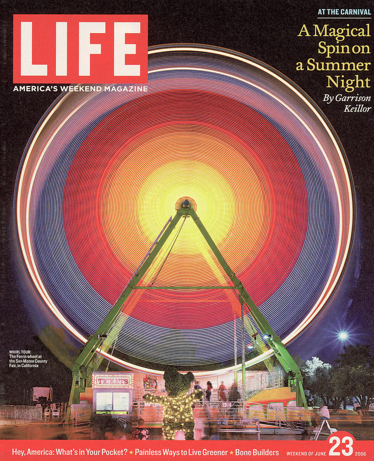 Ferris Wheel Photograph - LIFE Cover: June 23, 2006 by Roger Vail