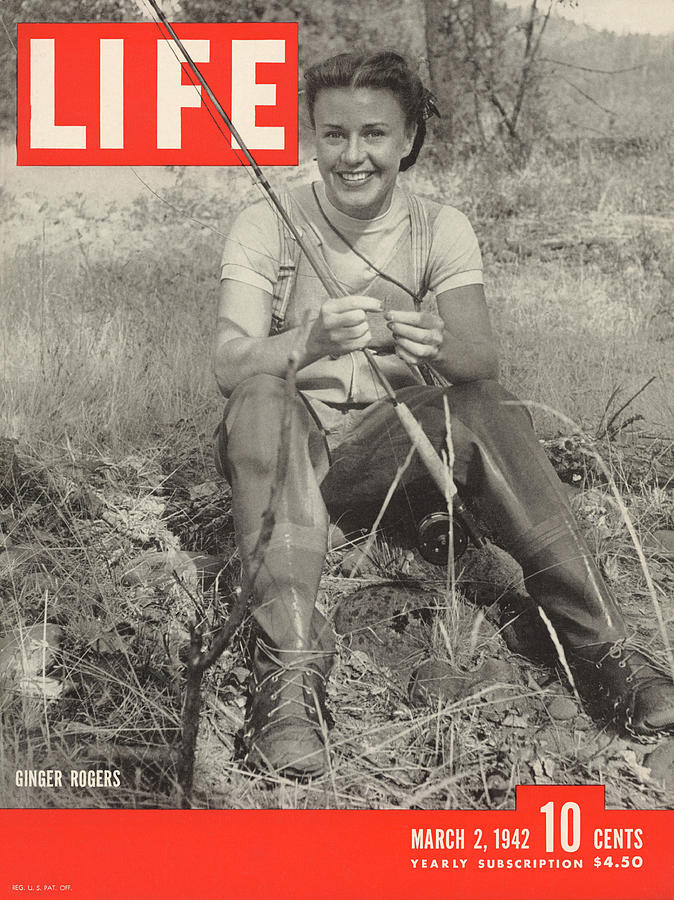 Ginger Rogers Photograph - LIFE Cover: March 2, 1942 by Bob Landry