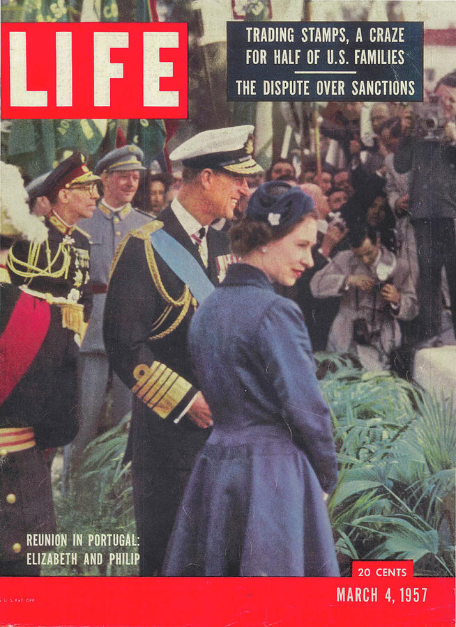 Queen Elizabeth Ii Photograph - LIFE Cover: March 4, 1957 by Mark Kauffman