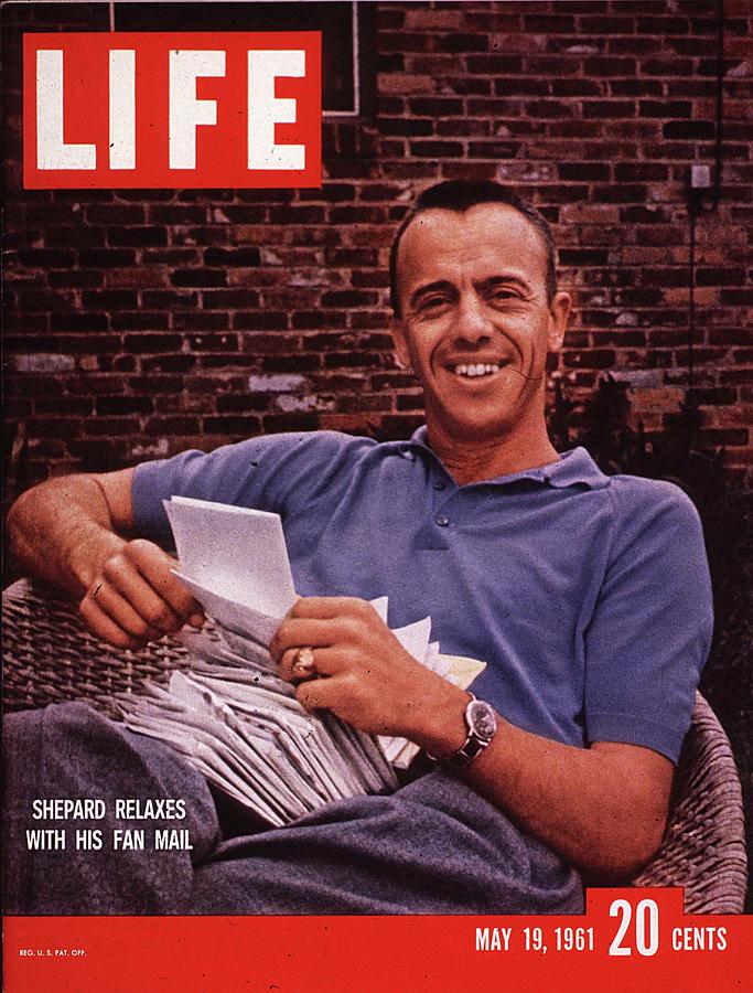 Astronaut Photograph - LIFE Cover: May 19, 1961 by Ralph Morse