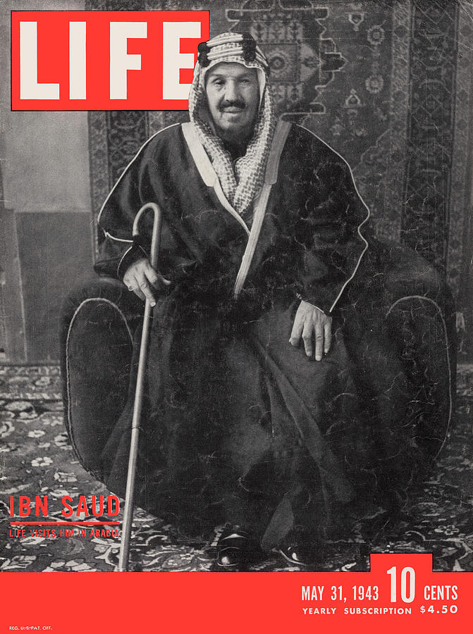 Ibn Saud Photograph - LIFE Cover: May 31, 1943 by Bob Landry