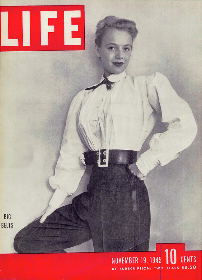 LIFE Cover: November 19, 1945 Photograph by Nina Leen